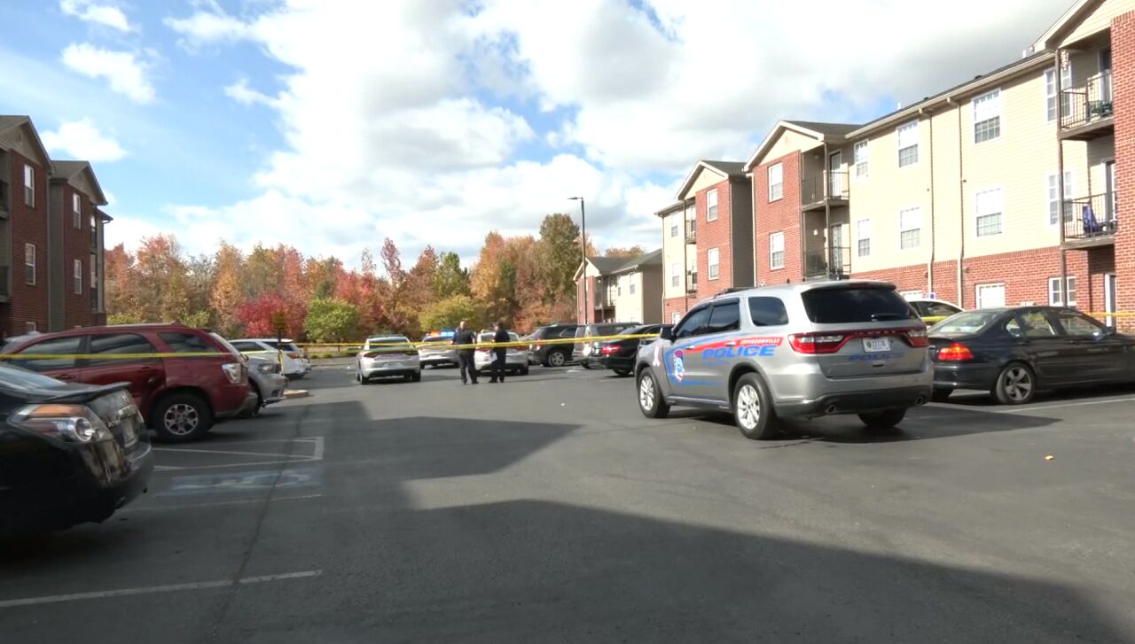 Death investigation at Hallmark Apartments in Jeffersonville